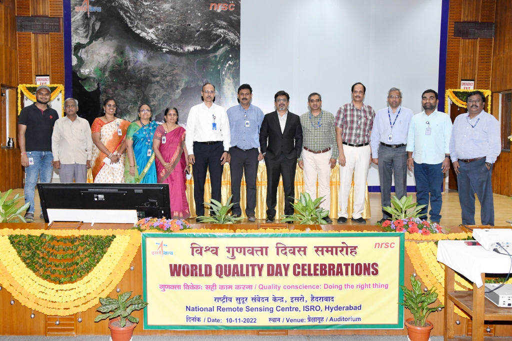 World Quality Day Celebrations at NRSC on 10.11.2022