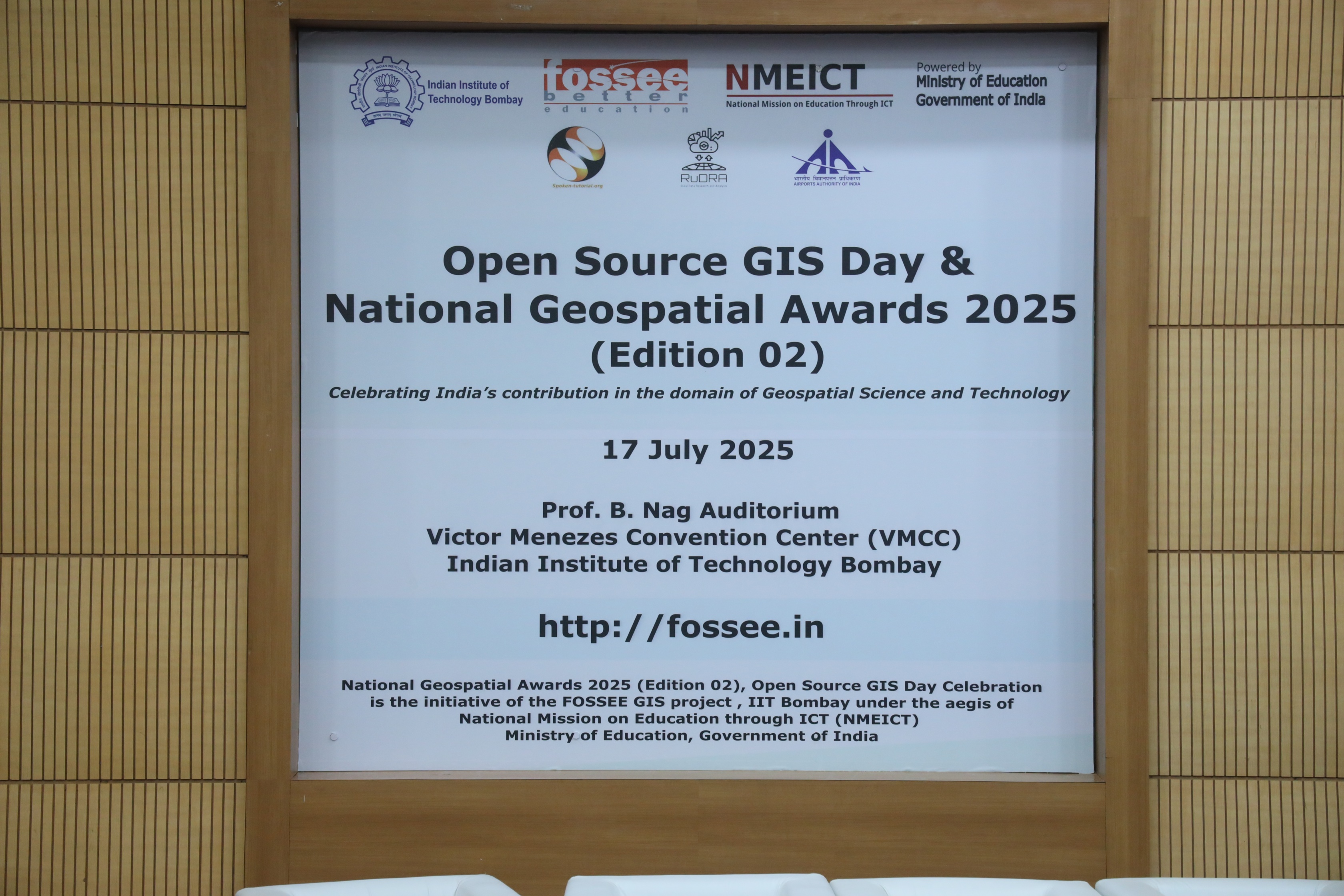 Open Source GIS Day & National Geospatial Awards 2025 (Edition 02).