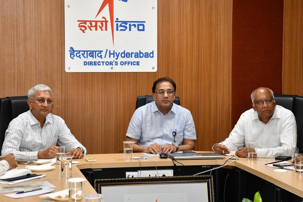 Visit of Director, IIT Tirupati to NRSC on 27.06.2024