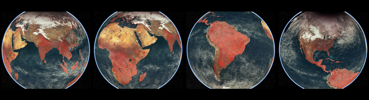 Global False Color composite